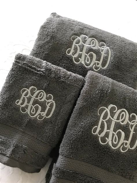 monogrammed bathroom towels|premium monogram bathroom towels.